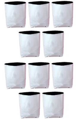 white grow bags​